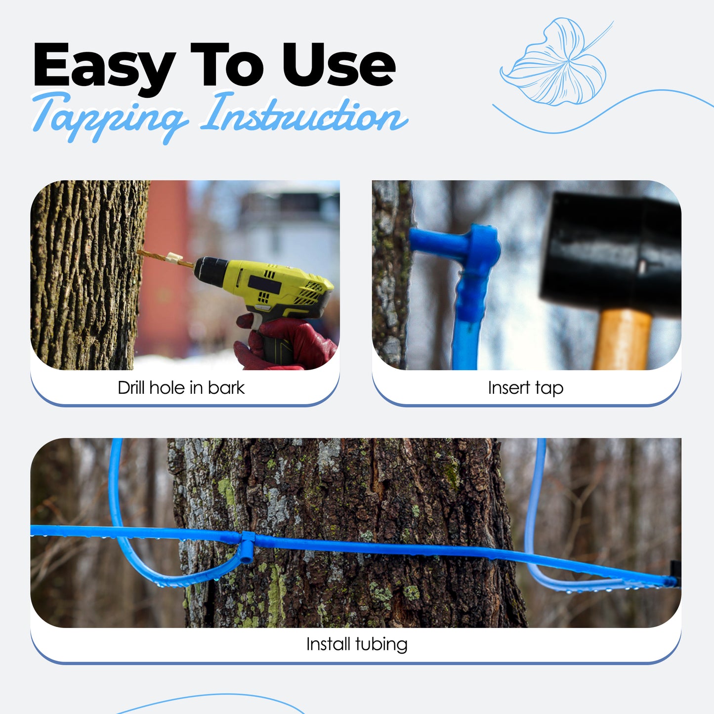 Maple Syrup Tree Tap Tubing