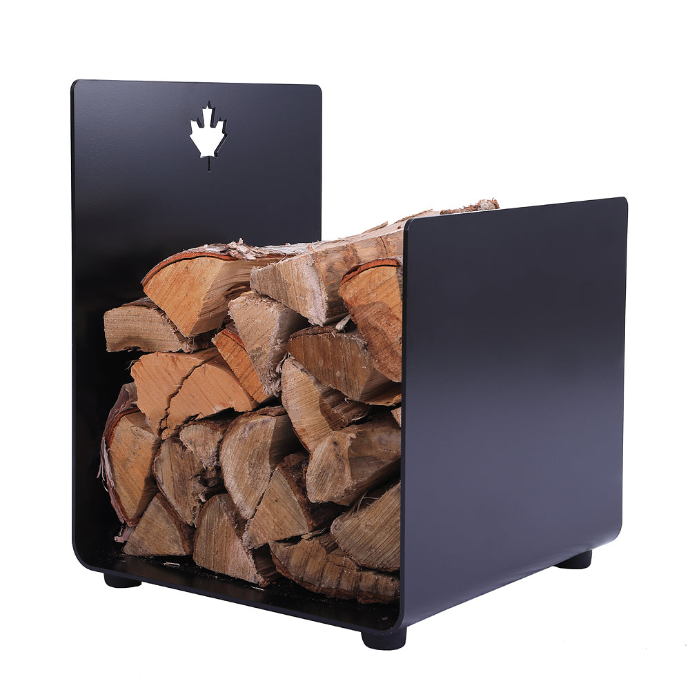 Log Holder with Canada Emblem