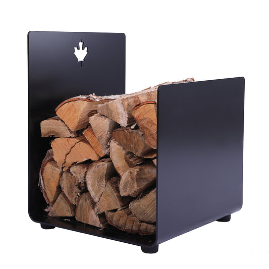 Log Holder with Canada Emblem