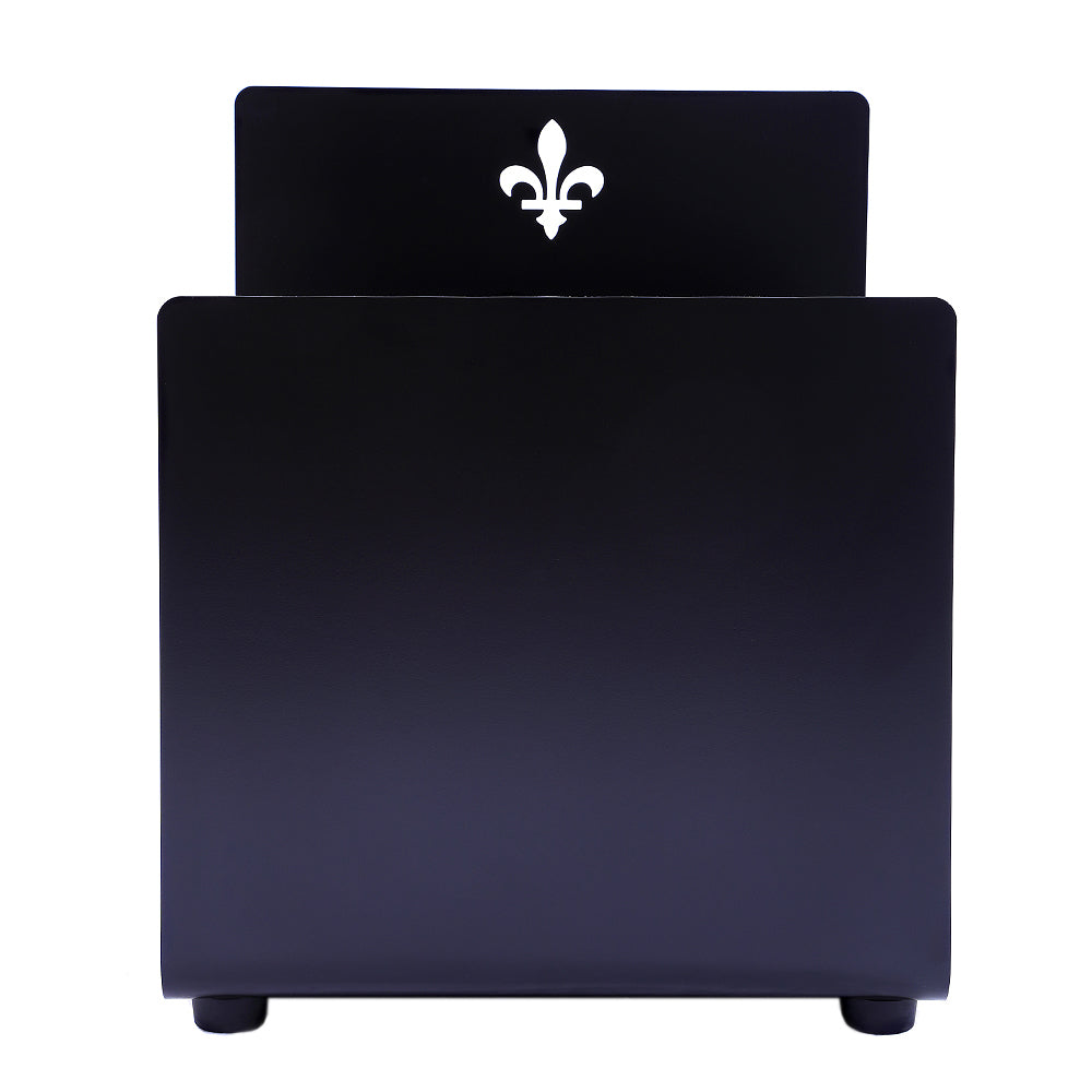 Log Holder with Quebec Emblem