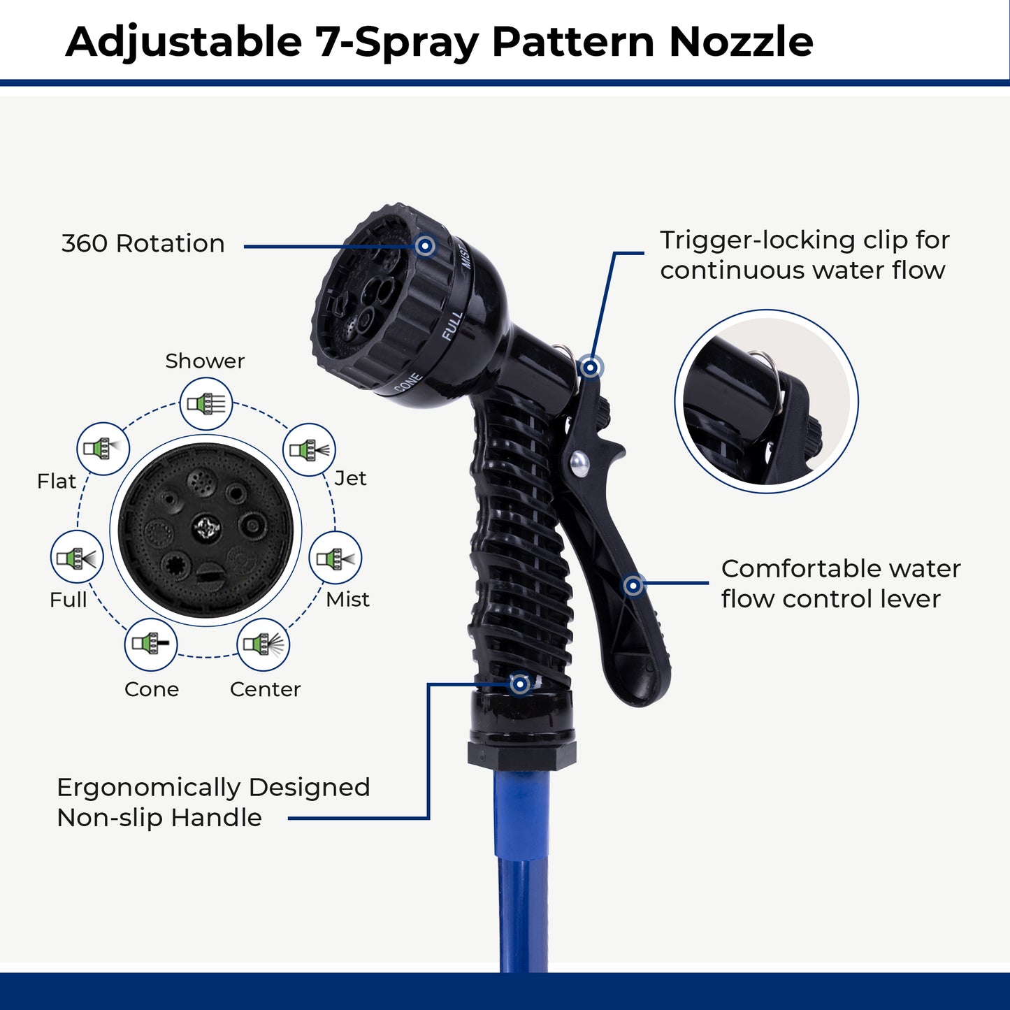 SpringHose™ Marine Coiled Water Hose