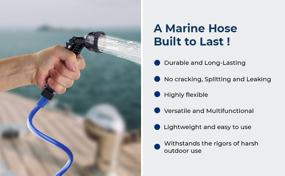 SpringHose™ Marine Coiled Water Hose