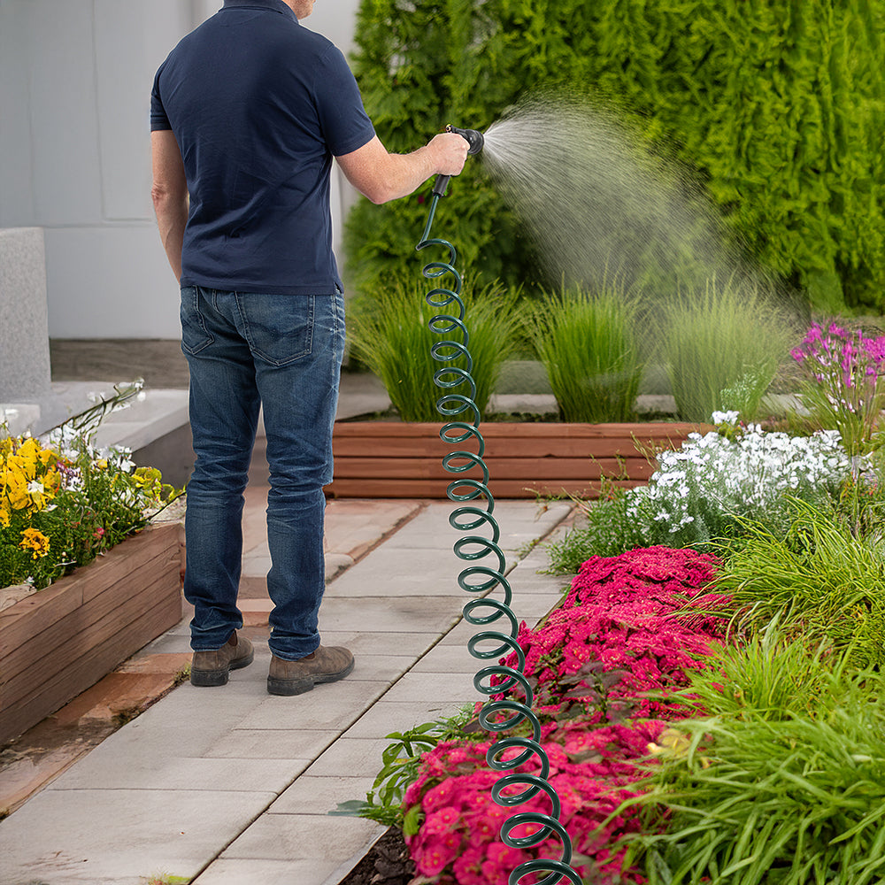 SpringHose™ Coiled Water Hose